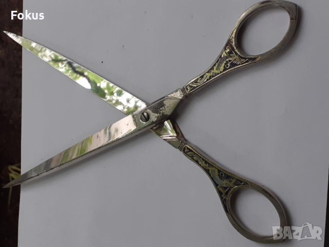 Стара ножица с емайл
