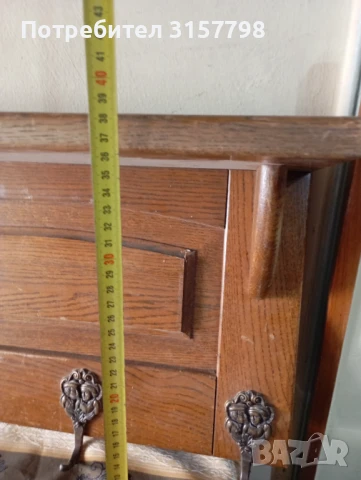 Стара закачалка за стена, снимка 3 - Антикварни и старинни предмети - 51159905