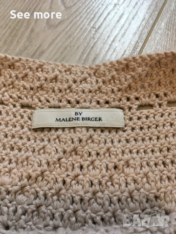 By Malene Birger рокля лен S, снимка 10 - Рокли - 53571764