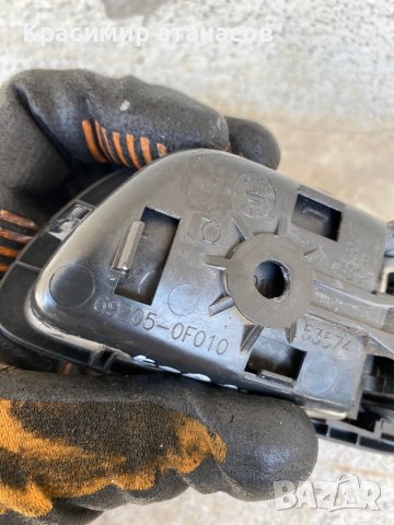 Вътрешна дръжка лява и дясна за Тойота корола версо.69205-0F010.69206-0F010, снимка 5 - Части - 40558596