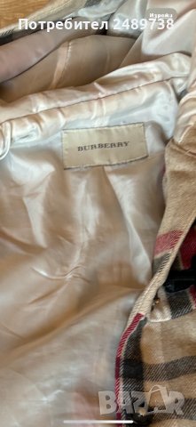 Burberry детско палто, снимка 12 - Детски якета и елеци - 43937050