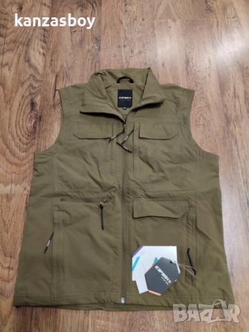 ICEPEAK 'BERGHEIM' - СТРЕЧ мултифункционален елек НОВ размер 46/С , снимка 6 - Якета - 52967908