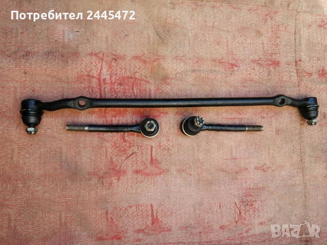 Средна кормилна щанга + дълги накрайници Фиат 125 Полски