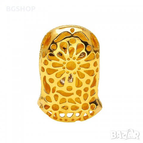 Рапърска Маска Колие - Бижу за Ланец - Златиста , снимка 5 - Колиета, медальони, синджири - 26376061