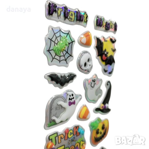 4420 Хелоуин стикери за украса и декорация, снимка 2 - Декорация за дома - 43936016
