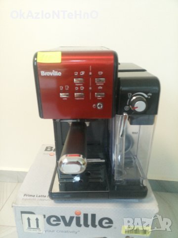  Breville VCF108X Prima Latte II, Продава се на ЧАСТИ, снимка 4 - Кафемашини - 36785096