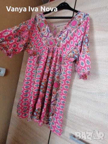 Shein пъстра рокля, снимка 2 - Рокли - 37832572