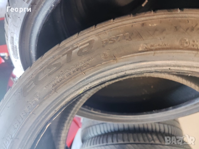 2бр.летни гуми 225/45/18 Kumho, снимка 5 - Гуми и джанти - 52159873