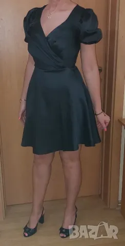 Официална нова рокля от сатен Fervente Istanbul , снимка 2 - Рокли - 40790210