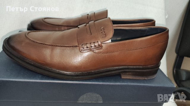 Страхотни мъжки половинки от естествена кожа JOOP ! №46, снимка 1 - Официални обувки - 43883317