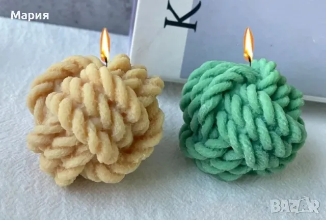 Ароматни свещи , снимка 17 - Ръчно изработени сувенири - 42522349