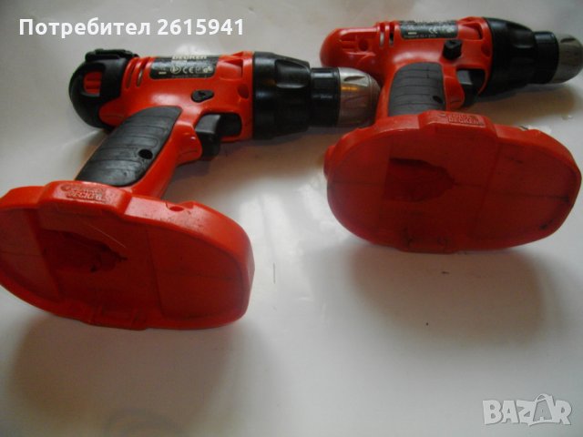 18 Волта-Black Decker CD18C-Боди-Тяло За Винтоверт-Английско-Отлично, снимка 5 - Винтоверти - 28315443