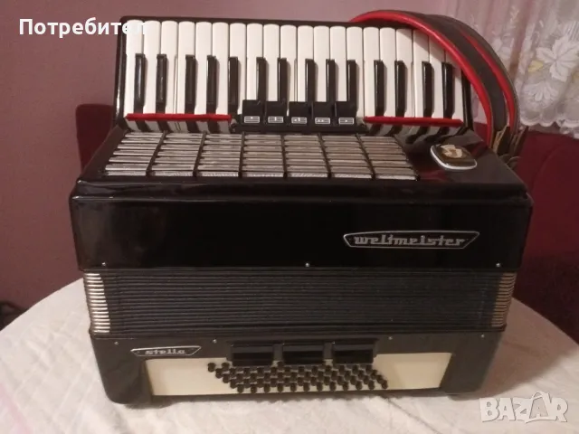 Велтмайстер стела 60 баса, снимка 5 - Акордеони - 49601552