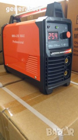 250 Ампера - инверторен Електрожен PROFESSIONAL 250А-MAX, снимка 3 - Други машини и части - 28511483
