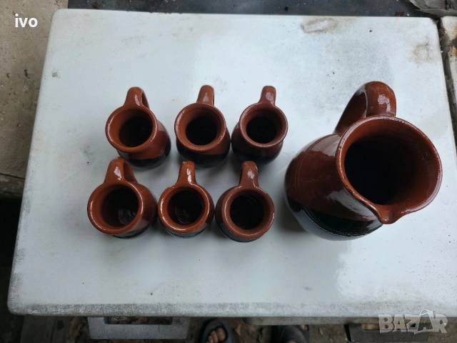 Глинени канички, снимка 2 - Антикварни и старинни предмети - 53051189