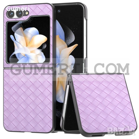 Samsung Galaxy Z Flip 7 FE Кожен Предпазен Гръб