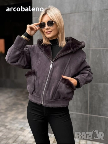 Дамско двустранно яке EADIRA, 2цвята , снимка 9 - Якета - 52012939