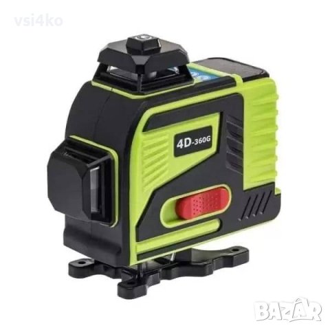 4D Лазерен нивелир с 16 линии, снимка 4 - Измервателни инструменти - 43186953