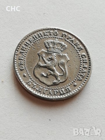 2 1/2 стотинки, 2 и половина монета от 1888 година. Куриоз, снимка 2 - Нумизматика и бонистика - 34986988