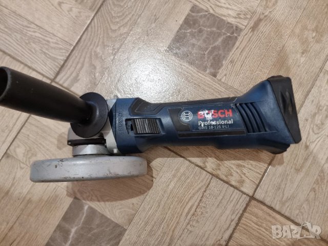 Акумулаторен ъглошлайф BOSCH GWS 18-125 V-Li, снимка 1