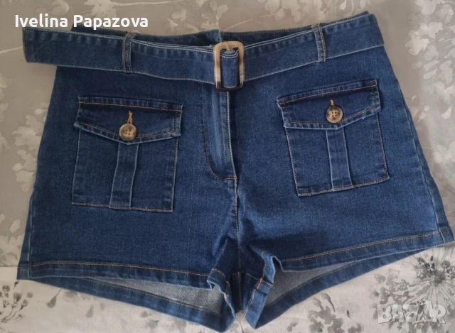 Дънкови къси панталонки на Fashion nova