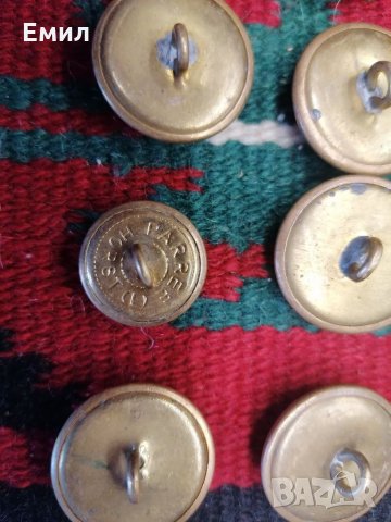 Лот антикварни военни копчета , снимка 3 - Колекции - 32234954
