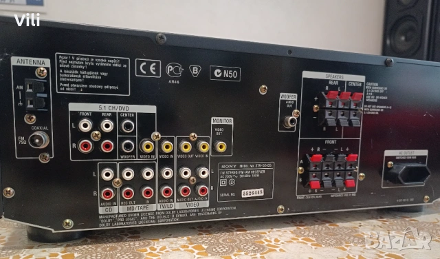 Sony STR-DE435, снимка 11 - Ресийвъри, усилватели, смесителни пултове - 53155131