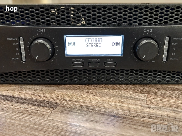 Crown XLS1002 - 2x350W, снимка 2 - Ресийвъри, усилватели, смесителни пултове - 53155606