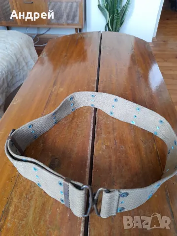 Стар Военен колан #3, снимка 4 - Антикварни и старинни предмети - 47444606