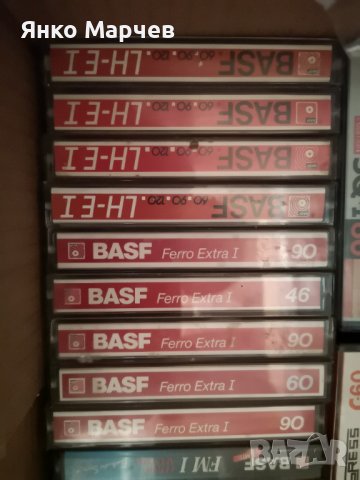Аудио касети (аудиокасети) BASF/EMTEC ferro, fero extra, снимка 6 - Аудио касети - 43698140