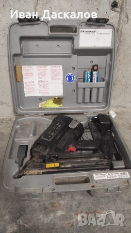 Пистолет за пирони, снимка 5 - Куфари с инструменти - 52919487