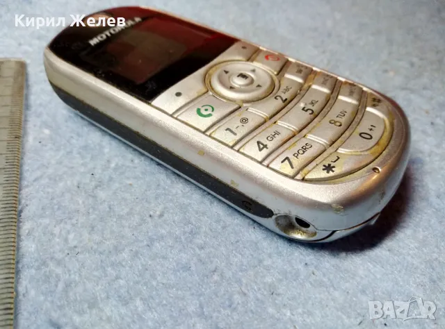MOTOROLA C140 Стар КОЛЕКЦИОНЕРСКИ МОБИЛЕН ТЕЛЕФОН GSM АПАРАТ МОТОРОЛА 47672, снимка 7 - Motorola - 47609706