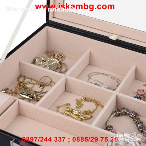 Луксозна кутия за бижута - код 1755, снимка 17 - Подаръци за жени - 26931490