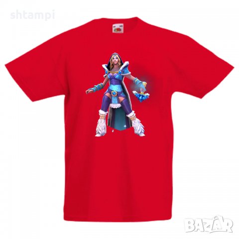 Детска тениска Crystal Maiden DOTA Игра,Изненада,Подарък, снимка 4 - Детски Блузи и туники - 36712604