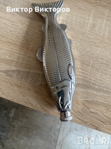 Метална бутилка риба, снимка 3 - Декорация за дома - 52196184