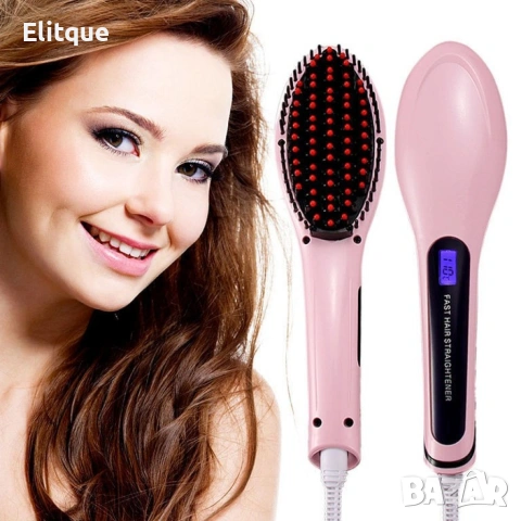 Четка за изправяне на коса Luxury 💎, снимка 10 - Преси за коса - 53271370