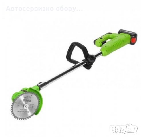 Немски Акумулаторен тример 36V 8A KraftWorld Косачка за трева с 2бр батерия и зарядно, снимка 2 - Други - 39864487