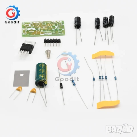 Комплект за сглобяване - Моно аудио усилвател TDA2030A 18W, снимка 5 - Друга електроника - 50501507