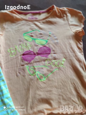110-116 Лот 2 блузки LupiLu, снимка 4 - Детски Блузи и туники - 28959190