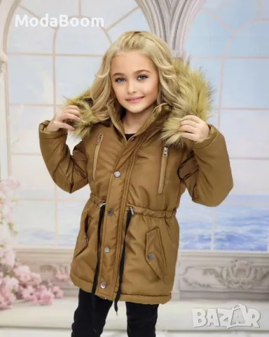 Модерно зимно ДЕБЕЛО детско яке за момичета и момчета, снимка 2 - Детски якета и елеци - 48058542