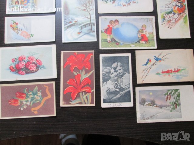 Стари пощенски картички-15 броя, 40-те години, снимка 3 - Антикварни и старинни предмети - 29033917