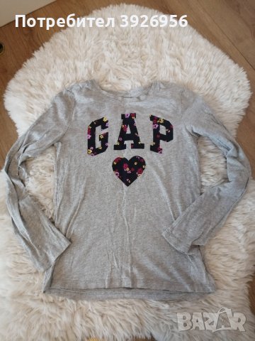 Детска памучна блуза GAP, снимка 1 - Детски Блузи и туники - 43897799