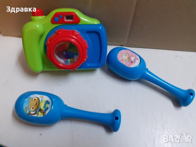 Маракаси и Фотоапарат - дрънкалка, снимка 2 - Музикални играчки - 43036948
