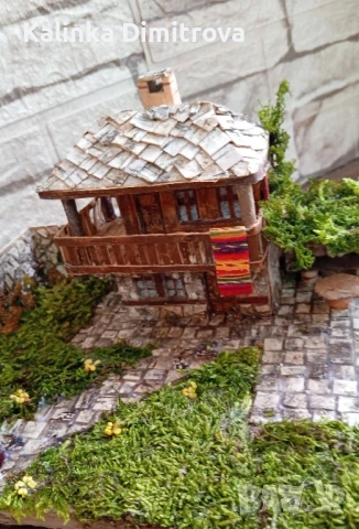 Макет на къща-ръчна изработка., снимка 5 - Декорация за дома - 50753310