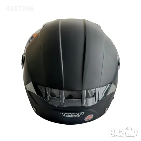  Каска за мотор - PA538 С Визьор и Спойлер - Черен Мат, снимка 3 - Аксесоари и консумативи - 49065386