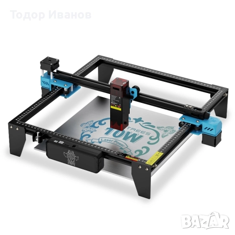 Машина за лазерно гравиране и изрязване TwoTrees 10W, снимка 5 - Други машини и части - 52173748