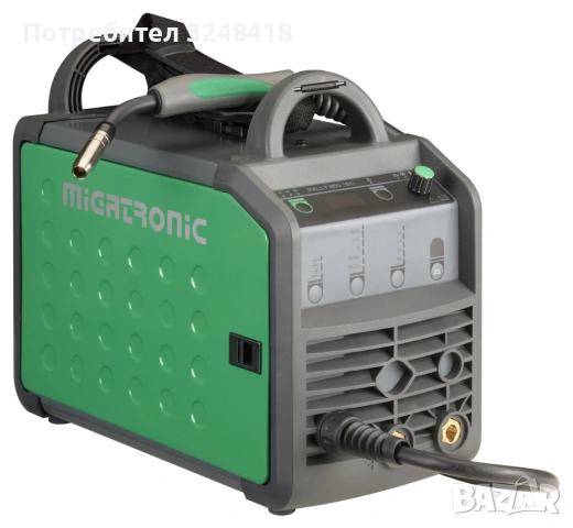 Комбиниран телоподаващ апарат RallyMig 160A / CO₂ – нов, снимка 4 - Други машини и части - 53074540