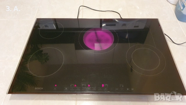 Керамичен плот Bosch PKC865E, снимка 8 - Печки, фурни - 53305333