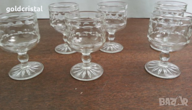 Руски  кристални чаши чашки , снимка 2 - Антикварни и старинни предмети - 16949681
