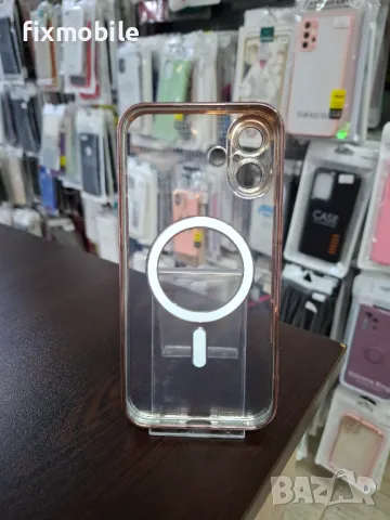 Apple iPhone 16 Plus Силиконов кейс Mag Cover, снимка 4 - Калъфи, кейсове - 47880935